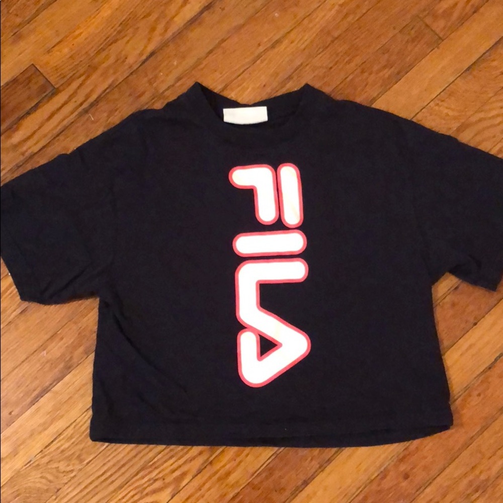 FILA Crop Tshirt size Small